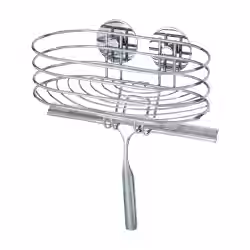 WENKO Turbo-Loc Wandablage mit Duschabzieher 18916100