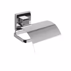 WENKO Vacuum-Loc Cover Quadro Toilettenpapierhalter