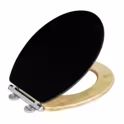 WENKO WC-Sitz Bambusa Black