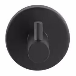 WENKO Wandhaken Uno Bosio Black matt