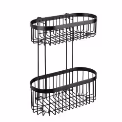 WENKO Wandregal 2 Etagen Classic Plus