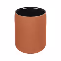 WENKO Zahnputzbecher Avellino terracotta
