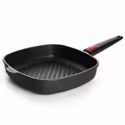 WOLL Steakpfanne Nowo Titaniun mit Rillen