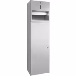 Wagner EWAR Kombinierter Papierhandtuchspender mit Papierkorb 722 996
