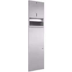 Wagner EWAR Kombinierter Papierhandtuchspender mit Papierkorb 727 524