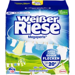Weißer Riese Megaperls Vollwaschmittel WM19U
