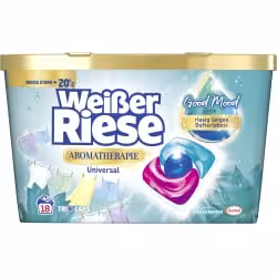 Weißer Riese Universal Trio-Caps Aromatherapie Lotus & Mandelöl 1 Box = 18 Caps