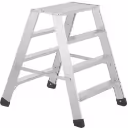Zarges Seventec BP Leichtmetall-Arbeitspodest  2 x 4 Stufen einschl. Plattf