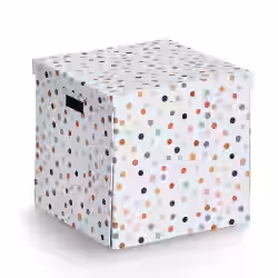 Zeller Aufbewahrungsbox Dots