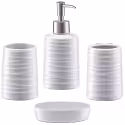 Zeller Bad-Accessoires-Set in Geschenkverpackung