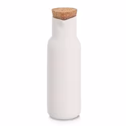 Zeller Essig- und Ölflasche aus Keramik mit Kork