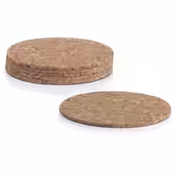 Zeller Kork-Glasuntersetzer-Set 01090