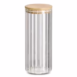 Zeller Vorratsglas Rillen