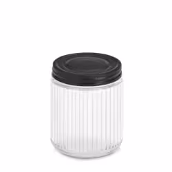Zeller Vorratsglas aus Glas mit Metalldeckel