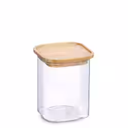 Zeller Vorratsglas mit Bambusdeckel 19490