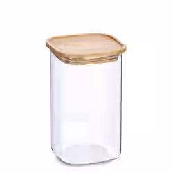 Zeller Vorratsglas mit Bambusdeckel 19491