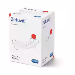 Zetuvit Saugkompresse hydrophil 10 x 10 cm