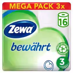 Zewa Bewährt Toilettenpapier Großpackung 29472