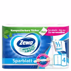Zewa Küchenrolle Wisch&Weg Sparblatt 43224