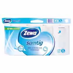 Zewa Samtig Toilettenpapier 29876