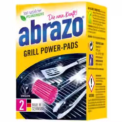 abrazo Grill Power-Pads 1 Packung = 2 Power-Pads + 2 Putzhandschuhe