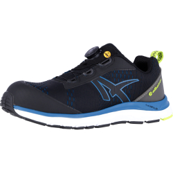 albatros Sicherheitshalbschuhe S1P IMPULSE BLACK BLUE QL LOW 1 Paar