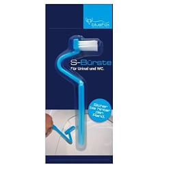 blueFox Urinal WC-Bürste in S Form Farbe: blau