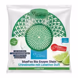 blueFox Urinalsieb mit Enzymstein 2in1 Duft: Limette