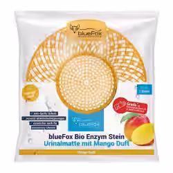blueFox Urinalsieb mit Enzymstein 2in1 Duft: Mango