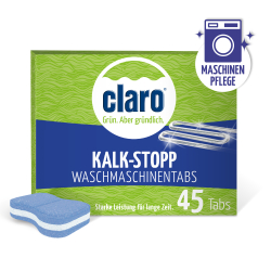 claro Öko Kalk-Stopp Tabs Waschmaschinentabs C030969