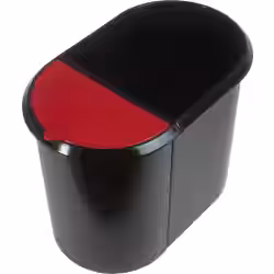 helit Papierkorb Duo-System "the double"