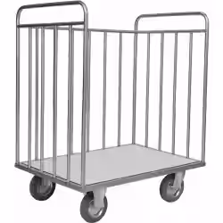 novocal Edelstahl-Transportwagen TRE 51