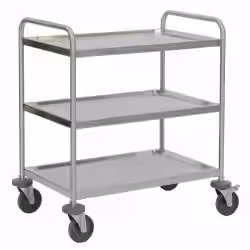 novocal Mehrzweckwagen aus Edelstahl SE 3/96