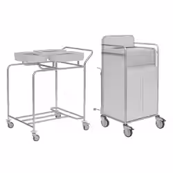 novocal Stationswagen SW 1000 inkl. Abschließbares Utensilienfach SW 1030