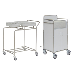 novocal Stationswagen SW 1000 inkl. Abschließbares Utensilienfach SW 1030
