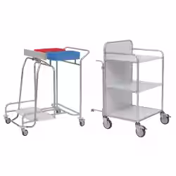 novocal Stationswagen SW 500 inkl. Frischwäscheablagen SW520-KS70