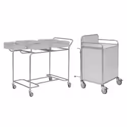 novocal Stationswagen SW 600 inkl. Frischwäscheschrank SW600K – NW45