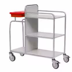 novocal Stationswagen SW 800 inkl. Frischwäscheablagen SW810