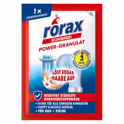 rorax Rohrfrei Power-Granulat Rohrreiniger