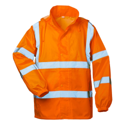 safestyle Warnschutz-Regenjacke HAUKE mit Kapuze