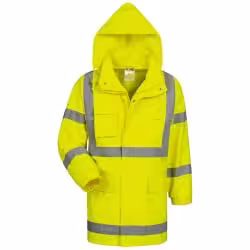 safestyle Warnschutz-Regenjacke MARC mit Kapuze