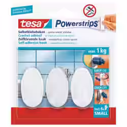 tesa Powerstrips Haken Small Oval 57533-00