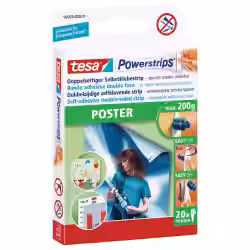 tesa Powerstrips Poster Klebestreifen 58003-00079-04
