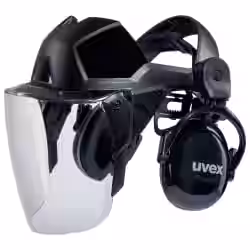uvex pheos faceguard Visier mit Kapselgehörschutz 9790212