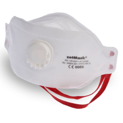 zetMask FFP3 NR D Feinstaubfiltermaske mit Ausatemventil 30953-30V