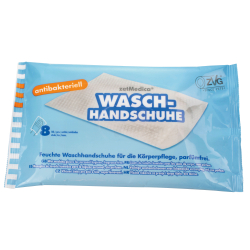 zetMedica Feuchte Waschhandschuhe