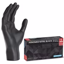 ARNOMED Nitril Black XTRA STRONG Einmalhandschuhe