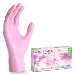 ARNOMED Nitril Blossom Rose Einmalhandschuhe
