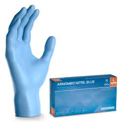 ARNOMED Nitril Blue Einmalhandschuhe