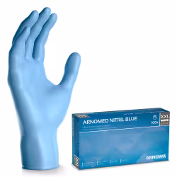 ARNOMED Nitril Blue Einmalhandschuhe